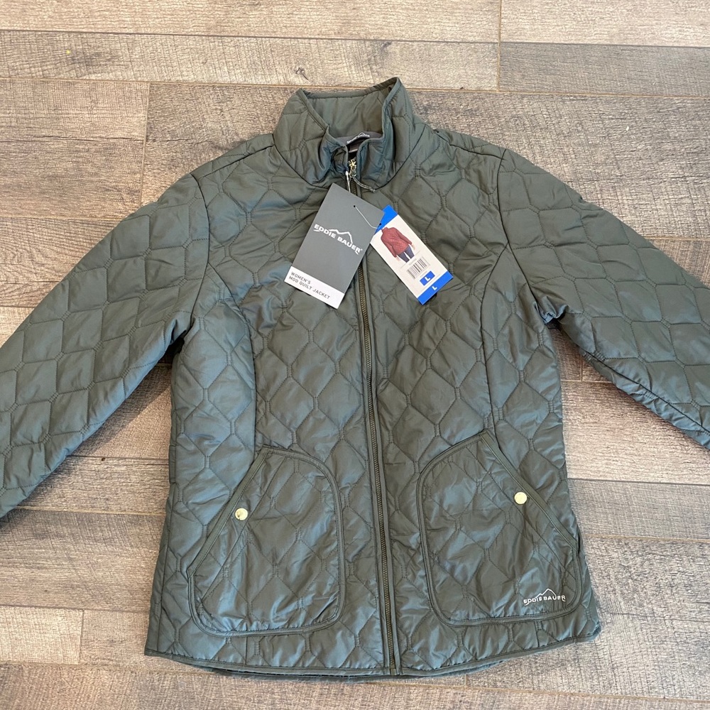 NWT Eddie Bauer Quilted Jacket